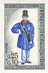 Journée du timbre 1968 - Facteur rural de 1830