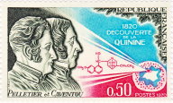1820 - Découverte de la Quinine par Pelletier et Caventou
