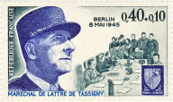 Maréchal de Lattre de Tassigny - Berlin, 8 mai 1945