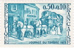 Journée du timbre 1973 - Relais de poste