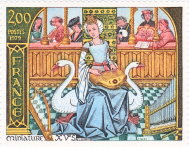 Miniature sur la musique du XVème siècle