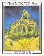 Vincent Van Gogh - "L'église d'Auvers sur Oise"