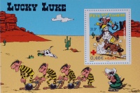 Bloc-feuillet Fête du timbre 2003 - "Lucky Luke"
