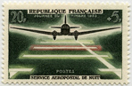 Journée du timbre 1959 - Service aéropostal de nuit