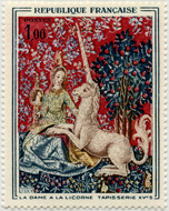Tapisserie XVème siècle - "La dame à la licorne"