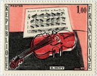 Raoul Dufy - "Le violon rouge"