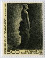 Georges Seurat - "Le noeud noir"