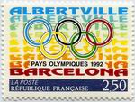 Albertville / Barcelone - Pays olympiques 1992