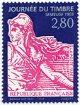 Journée du timbre 1996 - "Semeuse 1903"