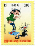 Fête du timbre 2001 - Gaston Lagaffe