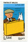 Personnages de Hergé - "Tintin et Milou"