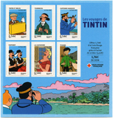 Bloc feuillet Tintin