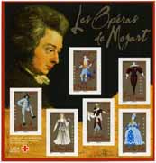 Bloc Personages Célèbres 2006 - Opéras de Mozart