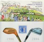 Bloc souvenir Centenaire de l'Open de France de Golf