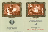 Carnet Croix-Rouge 1962 - Fragonard