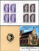 Carnet Croix-Rouge 1976 - Eglise de Brou