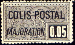 Colis-Postal, Majoration (impression fine)