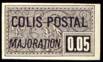 Colis-Postal, Majoration - Non dentelé